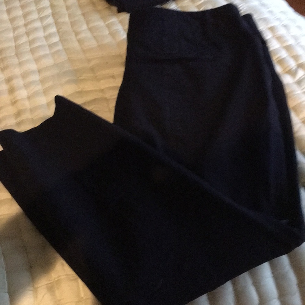 WHBM black Pants stretch 8 Reg Ankle